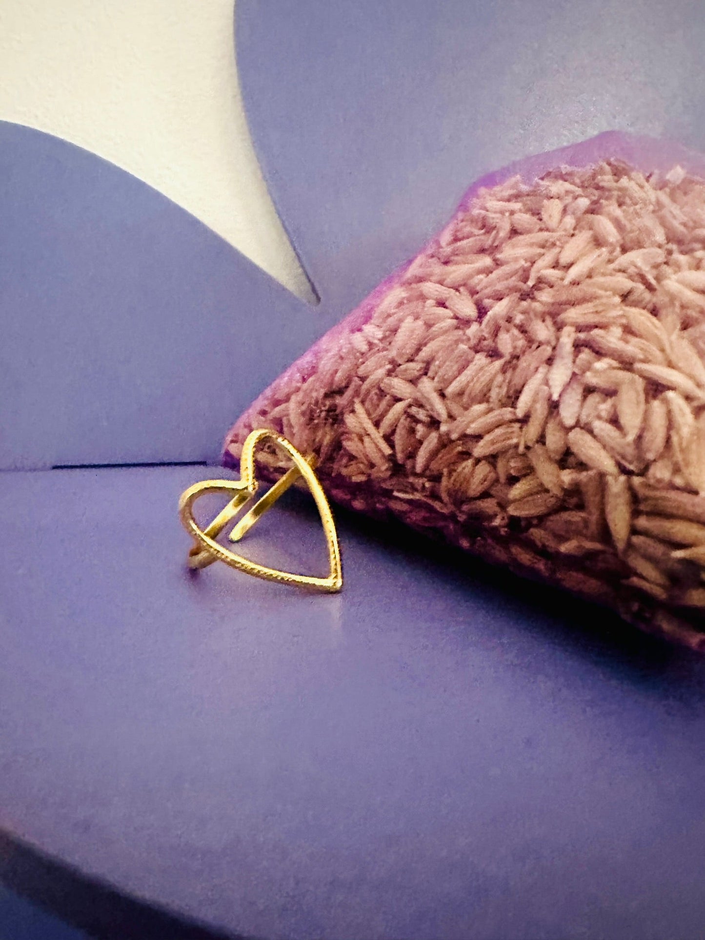 Bague avec coeur MADELINE - Camilmari Bijoux -