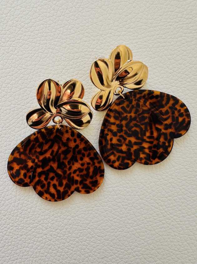 Boucles d’oreilles fantaisie GLORY – Glamour et élégance-Boucles d'oreilles-Camilmari Bijoux-Camilmari Bijoux.