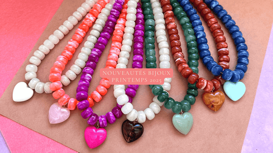 Des bijoux colorés et pétillants pour le printemps - Camilmari Bijoux