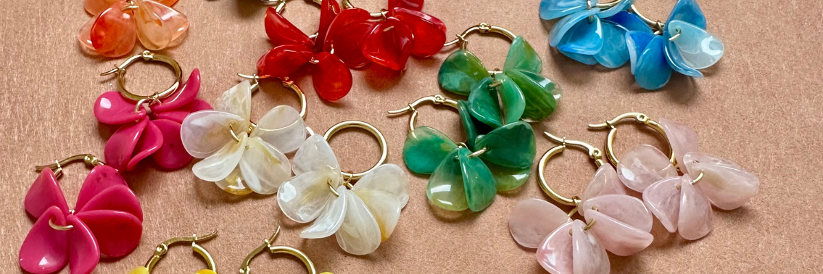 Toutes les boucles d'oreilles fantaisie femme - Camilmari Bijoux