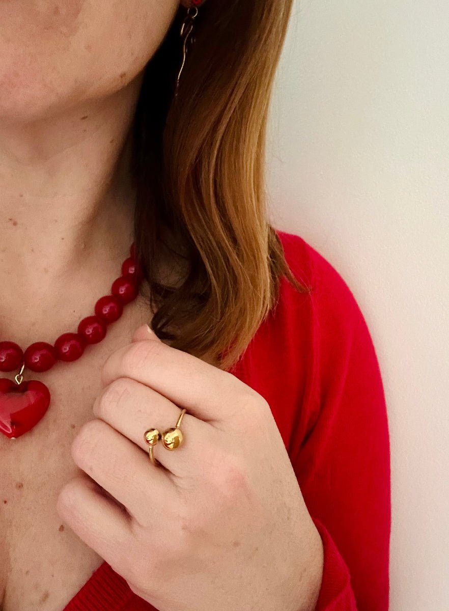 Bague boules SUZANNE - Camilmari Bijoux - 