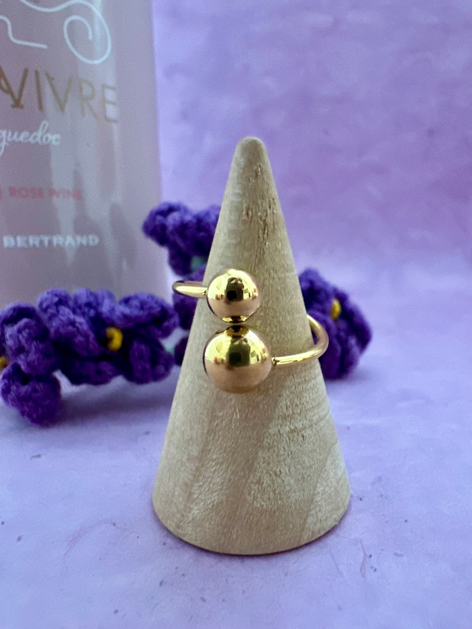 Bague boules SUZANNE - Camilmari Bijoux - 