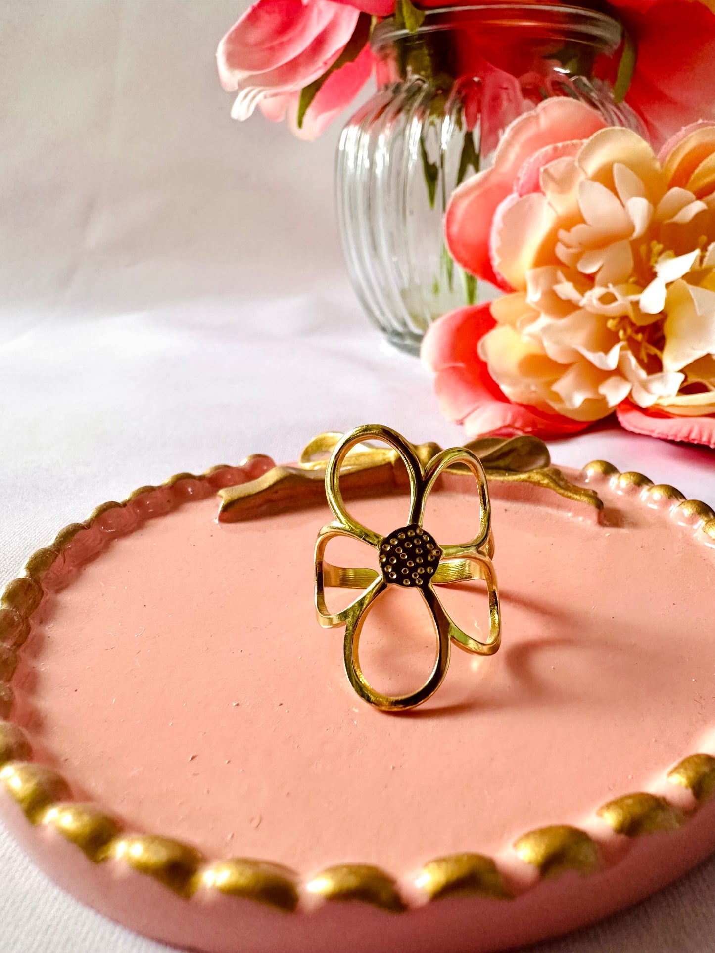 Bague florale HELENE - Camilmari Bijoux - 