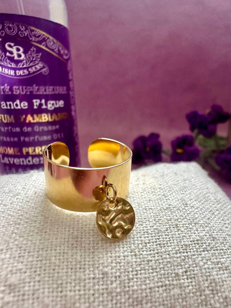 Bague médaillon LIORA - Camilmari Bijoux - Pièce