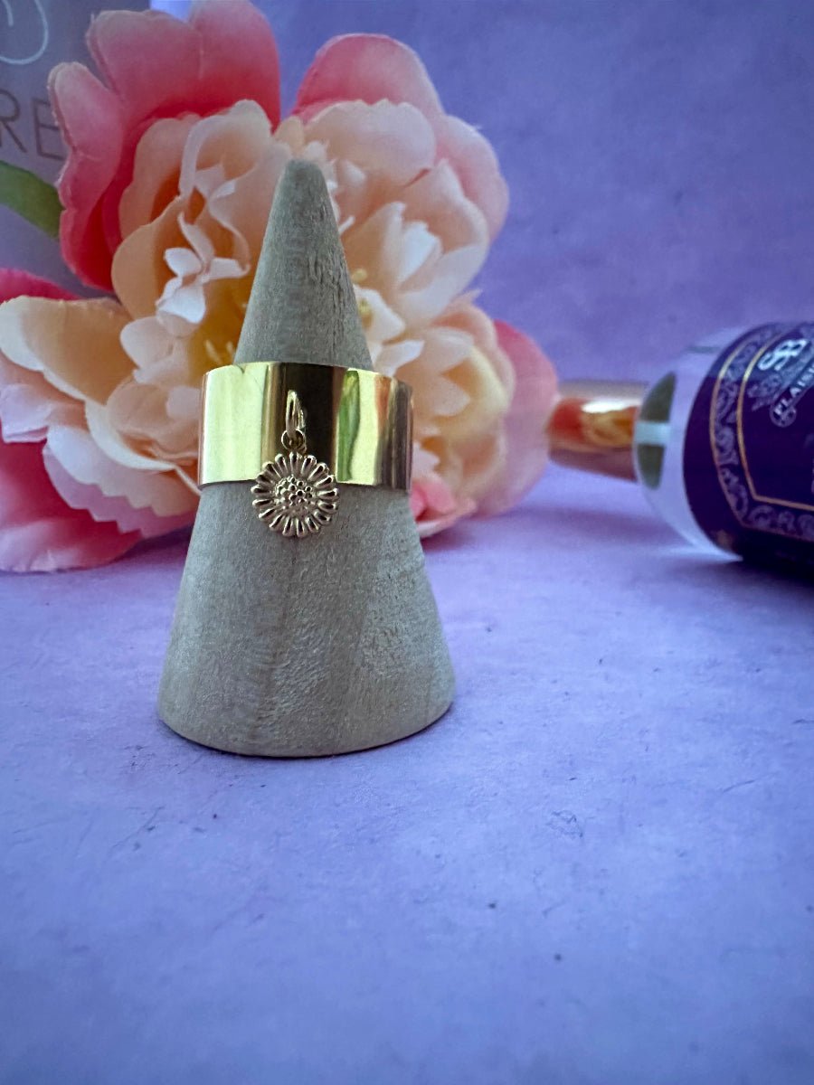 Bague médaillon LIORA - Camilmari Bijoux - Étoile