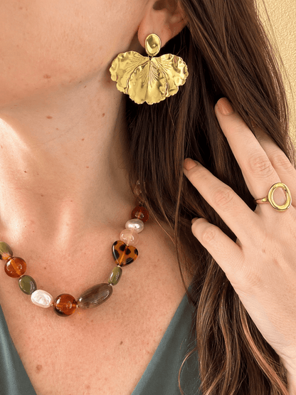Boucles d'oreilles chic VICTOIRE - Camilmari Bijoux -