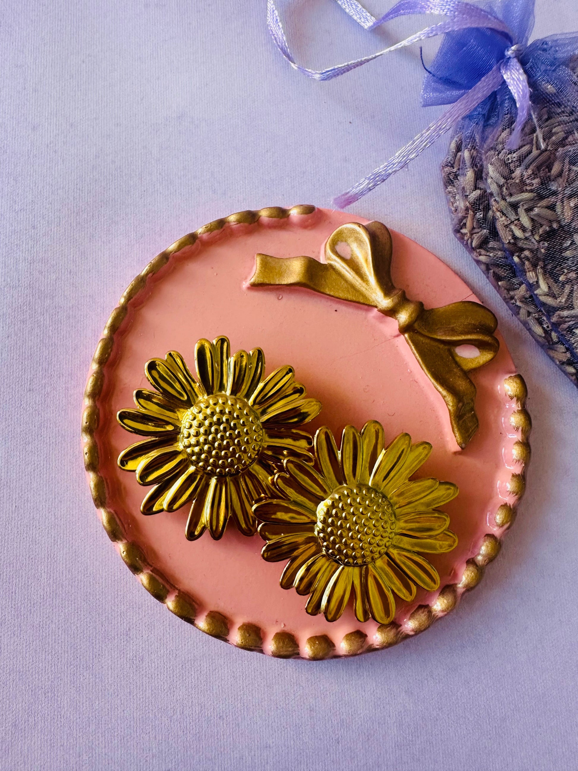 Boucles d'oreilles clip fleurs MARLA - Camilmari Bijoux - 