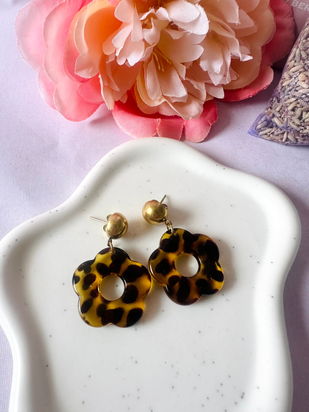 Boucles d'oreilles léopard BILLIE - Camilmari Bijoux -
