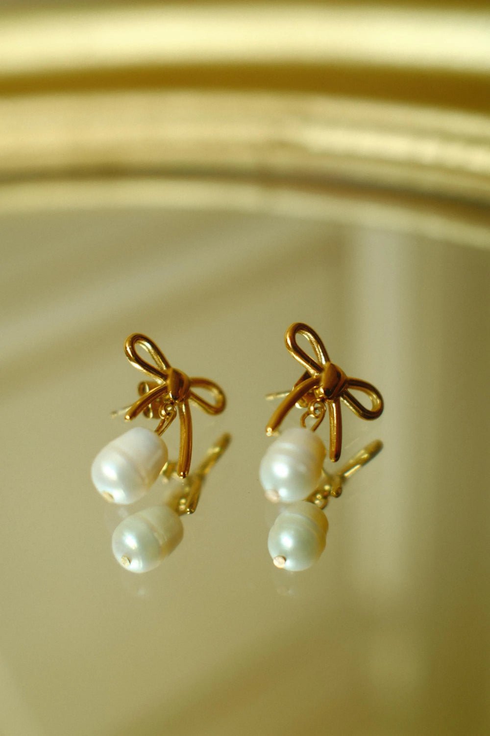 Boucles d’oreilles perles COLETTE – Délicates et intemporelles - Camilmari Bijoux - 