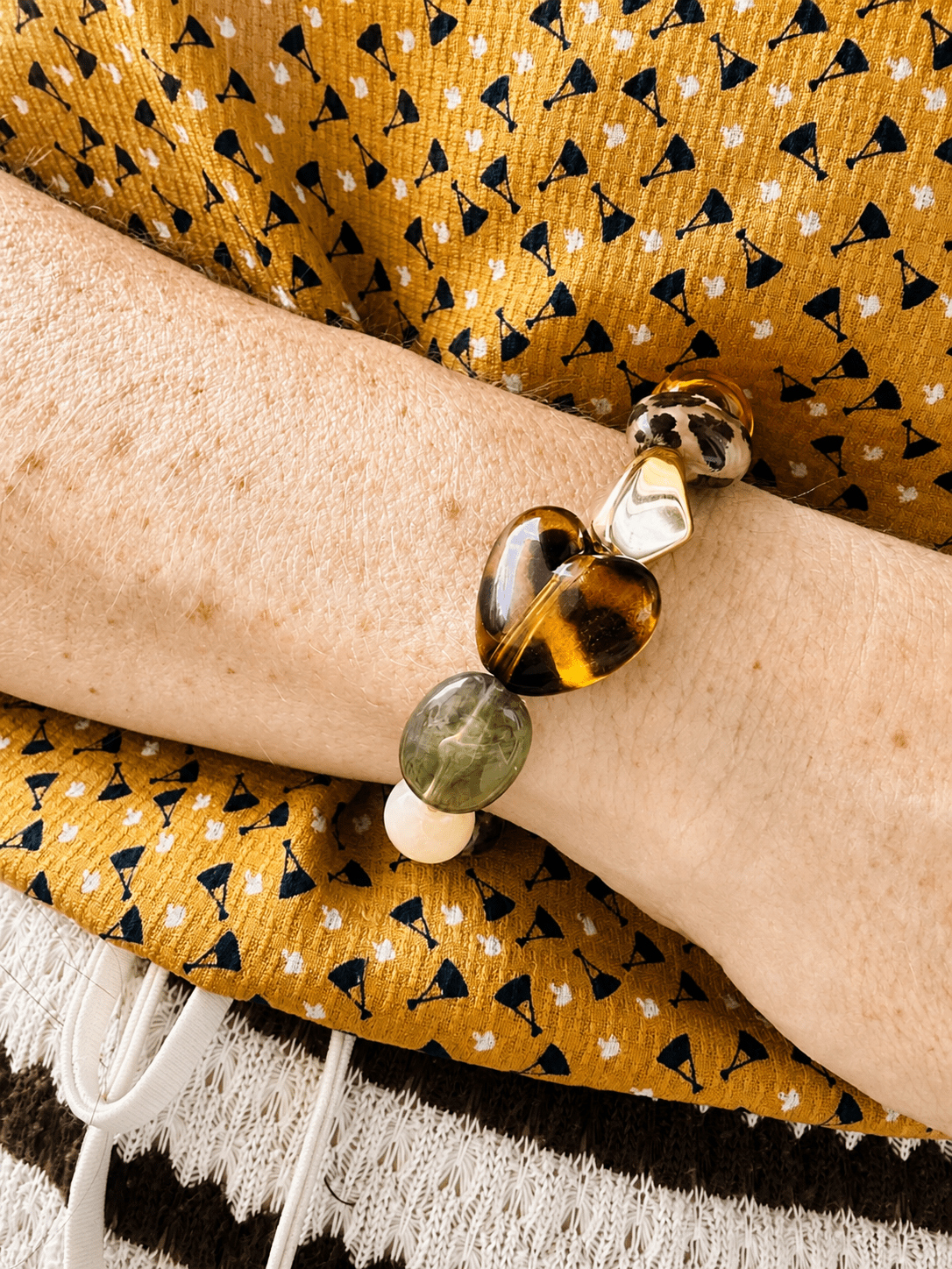 Bracelet fantaisie femme ZÉLIE - Camilmari Bijoux - 15 cm