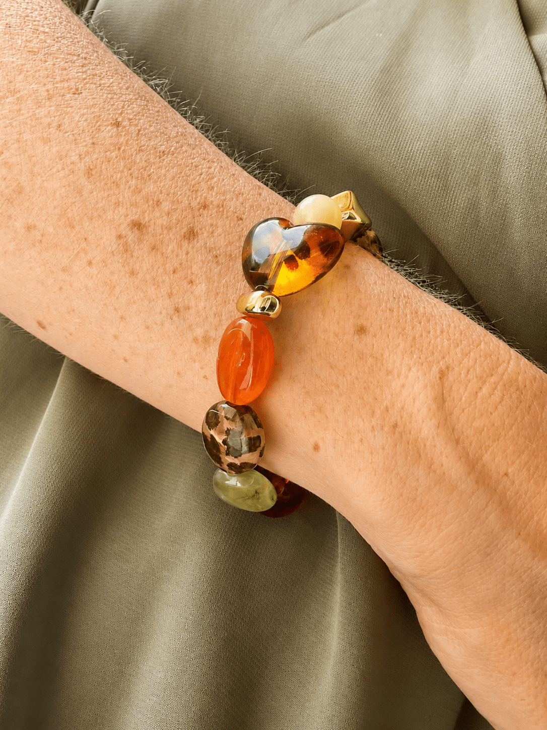 Bracelet fantaisie femme ZÉLIE - Camilmari Bijoux - 15 cm