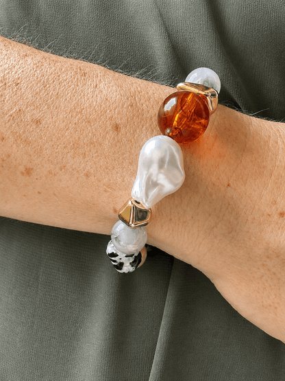 Bracelet léopard LISON - Camilmari Bijoux - 15 cm
