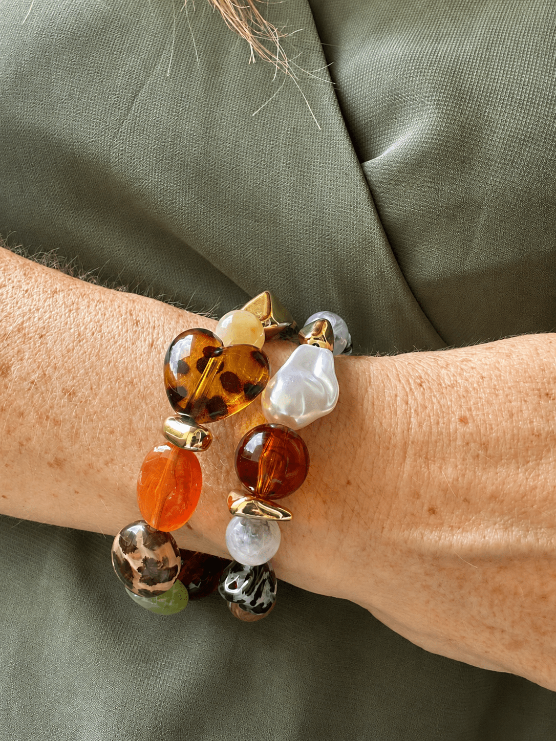 Bracelet léopard LISON - Camilmari Bijoux - 15 cm