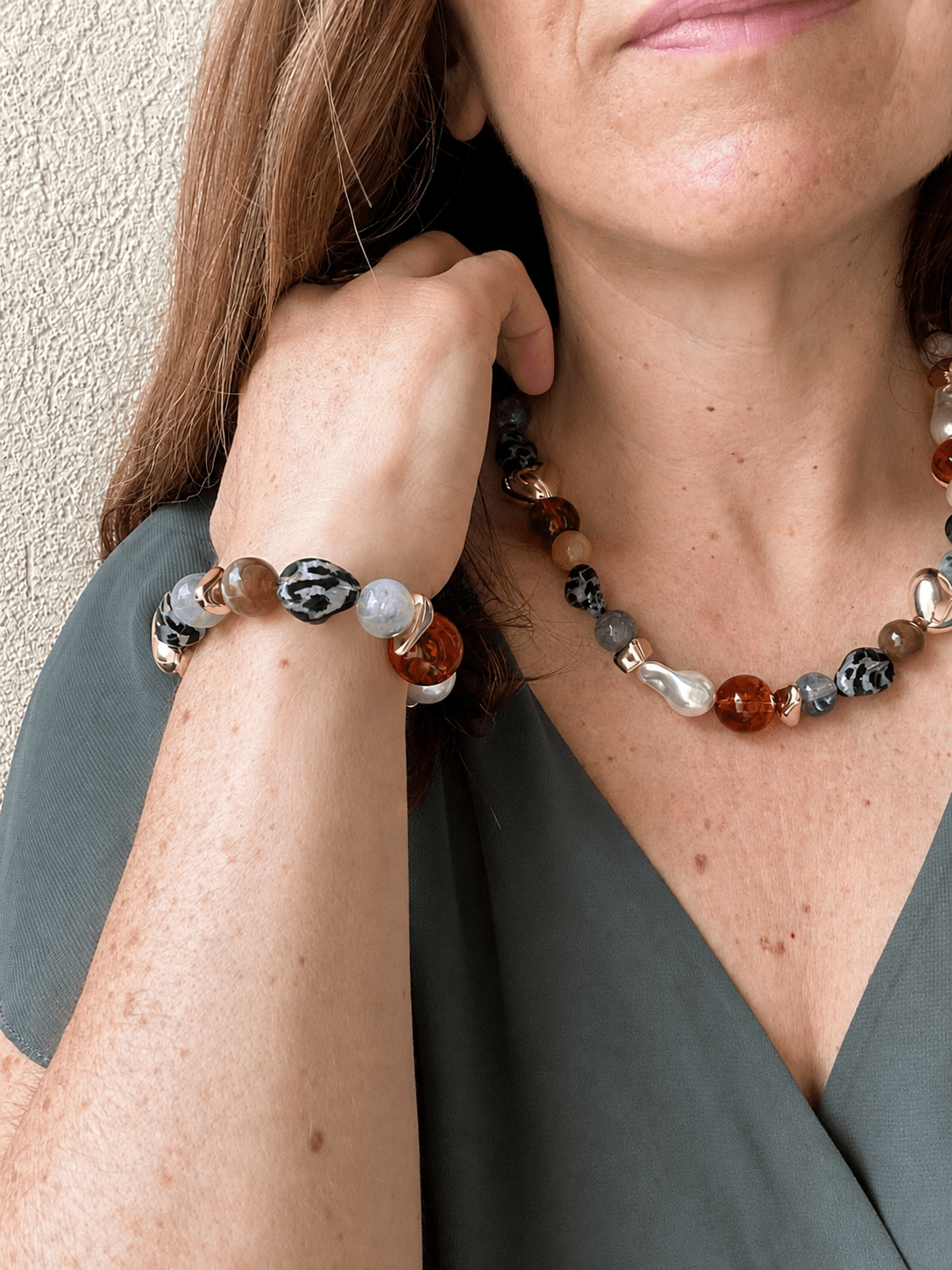 Bracelet léopard LISON - Camilmari Bijoux - 15 cm