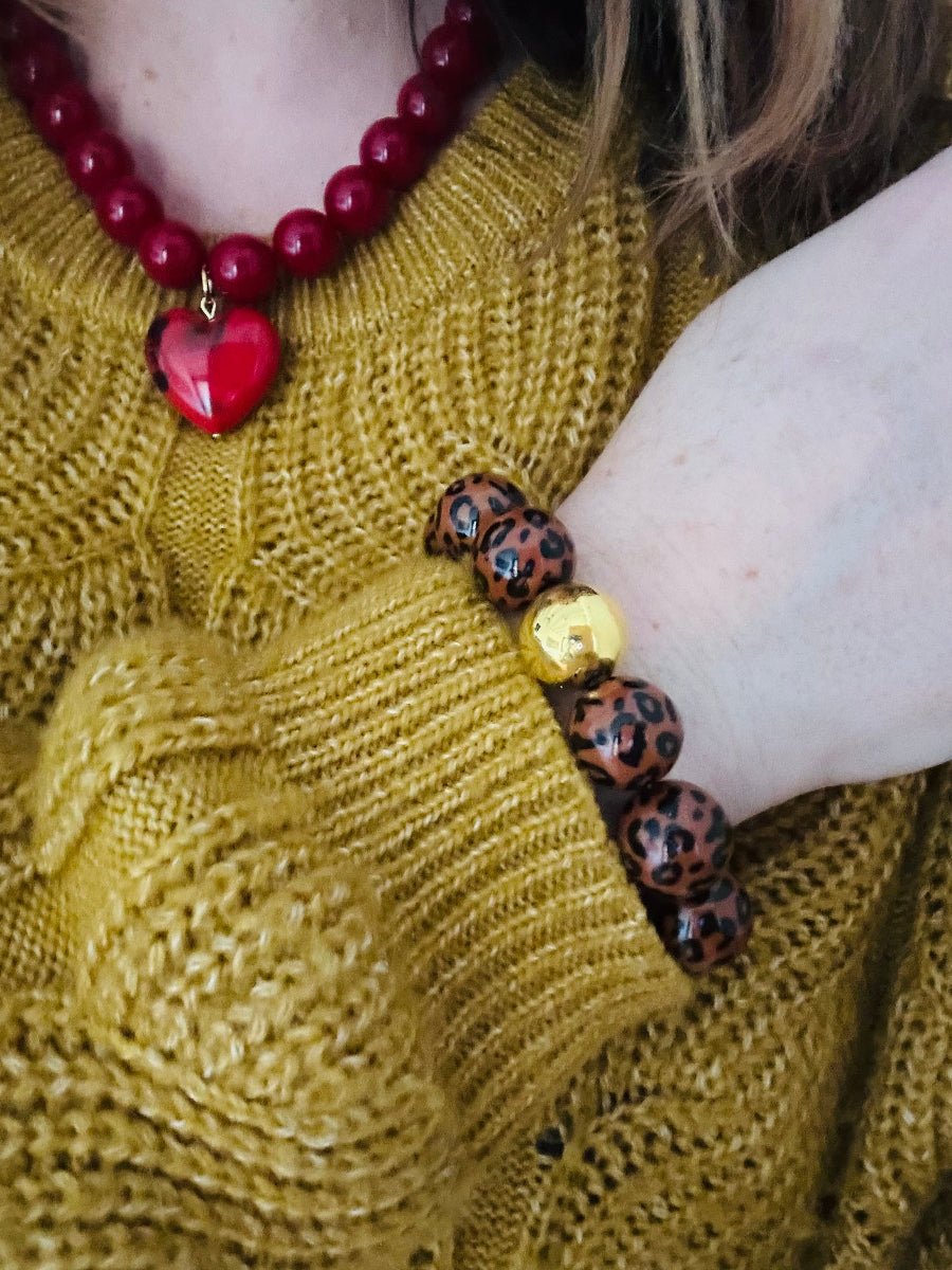 Bracelet léopard SAVANA - Camilmari Bijoux - 