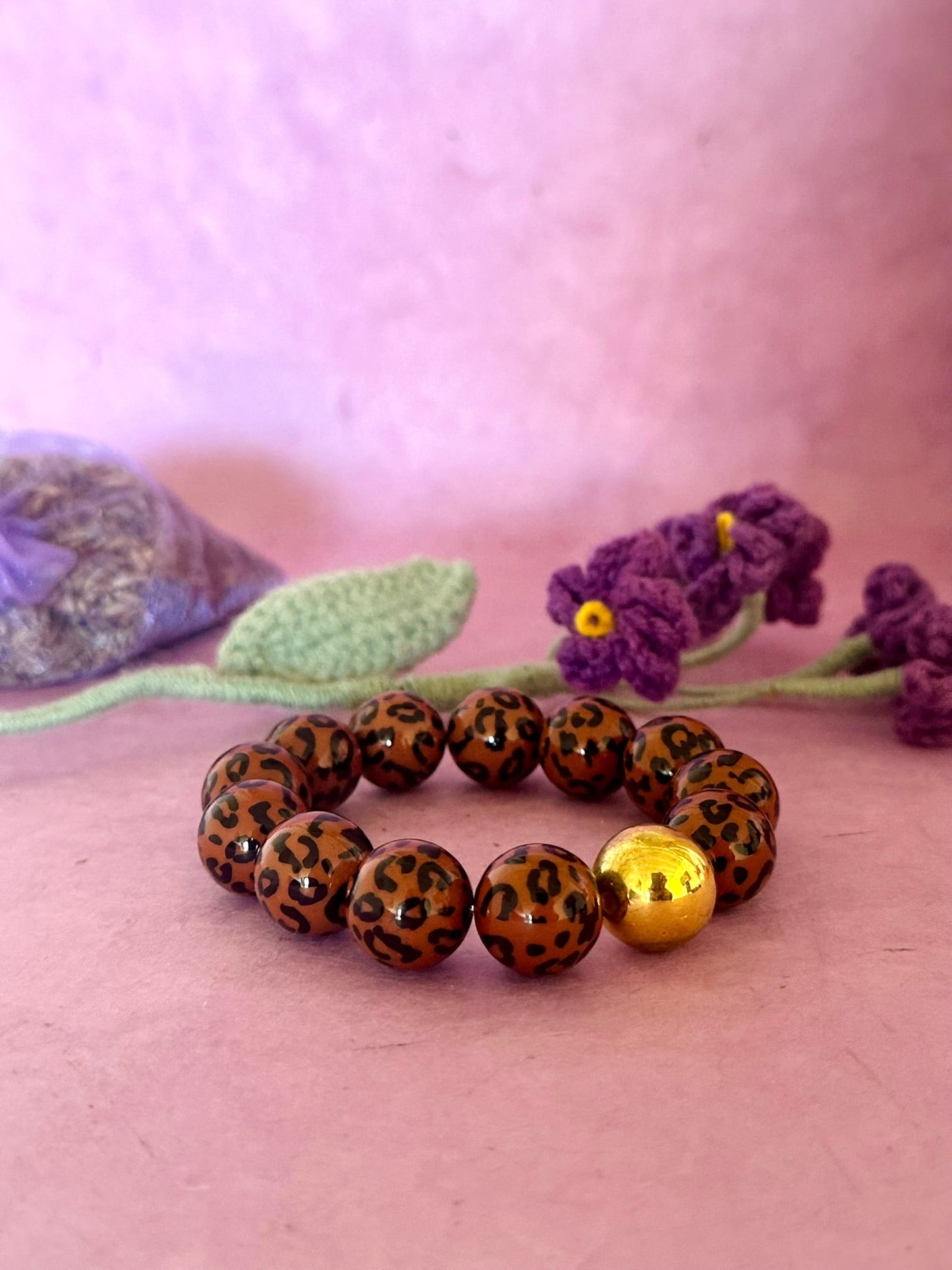 Bracelet léopard SAVANA - Camilmari Bijoux - 