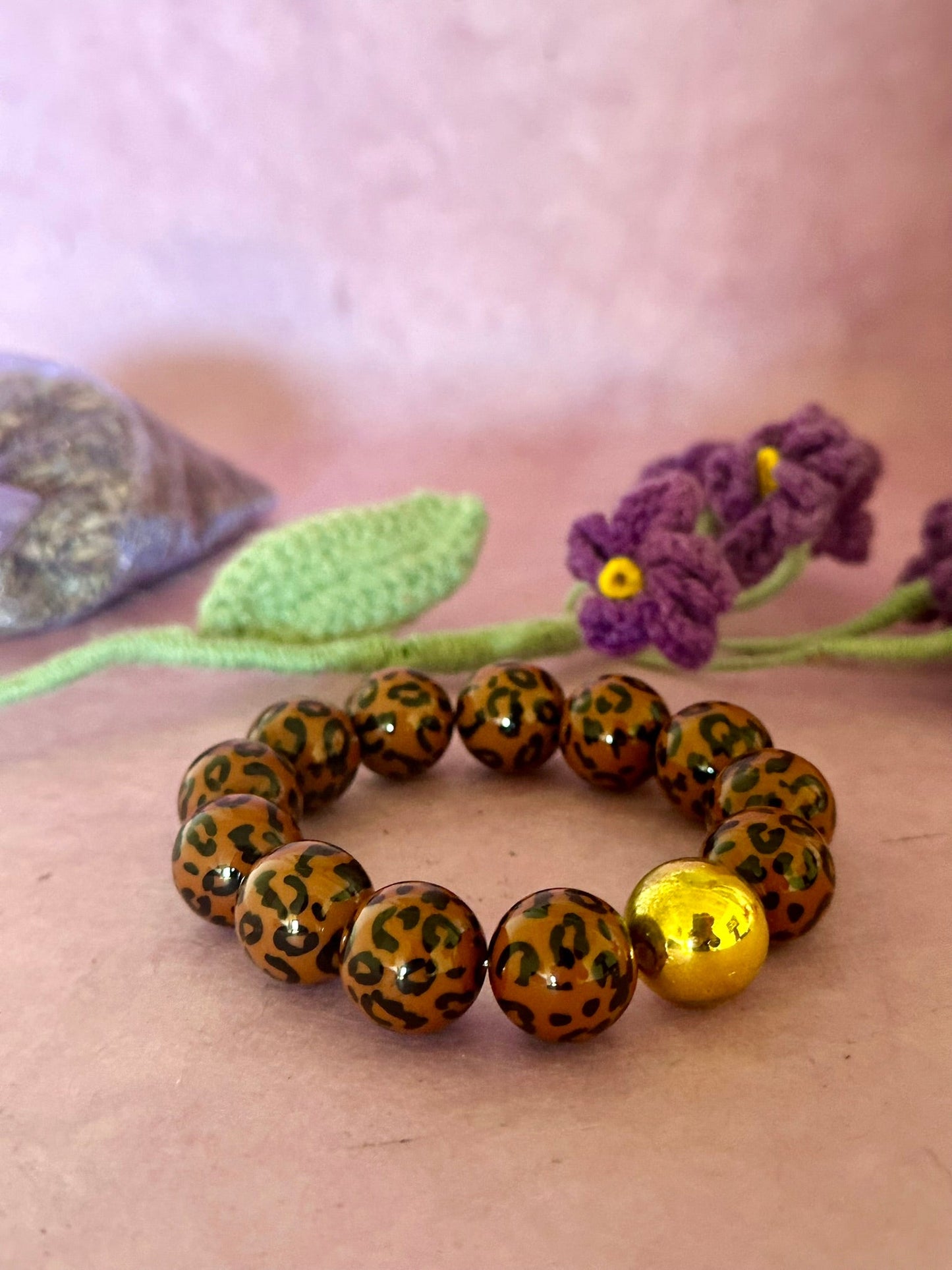 Bracelet léopard SAVANA - Camilmari Bijoux - 