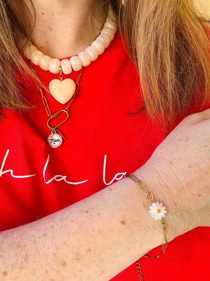 Bracelet marguerite NAYA - Camilmari Bijoux - 