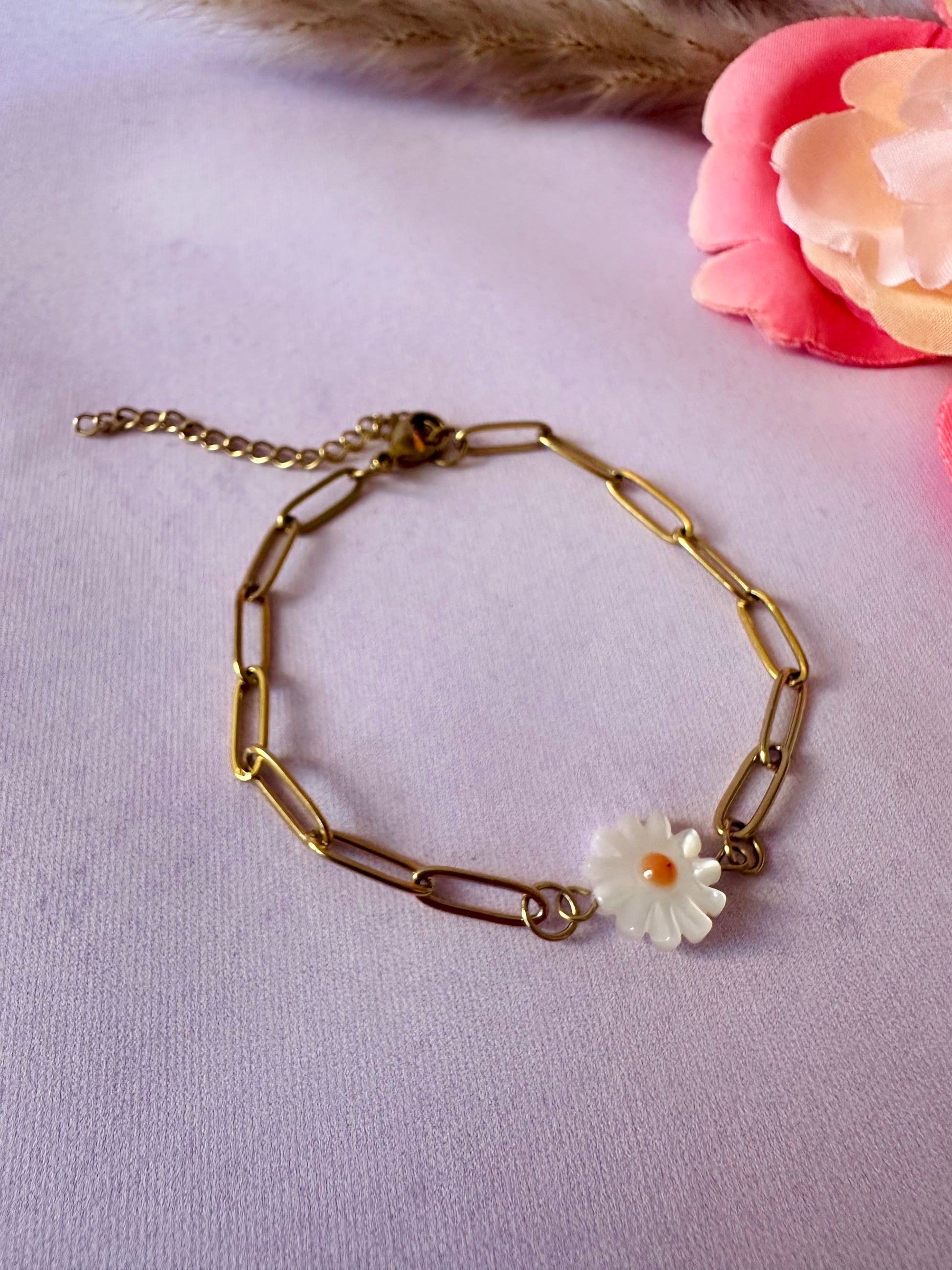 Bracelet marguerite NAYA - Camilmari Bijoux - 