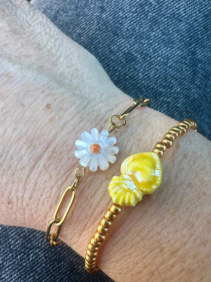Bracelet marguerite NAYA - Camilmari Bijoux - 