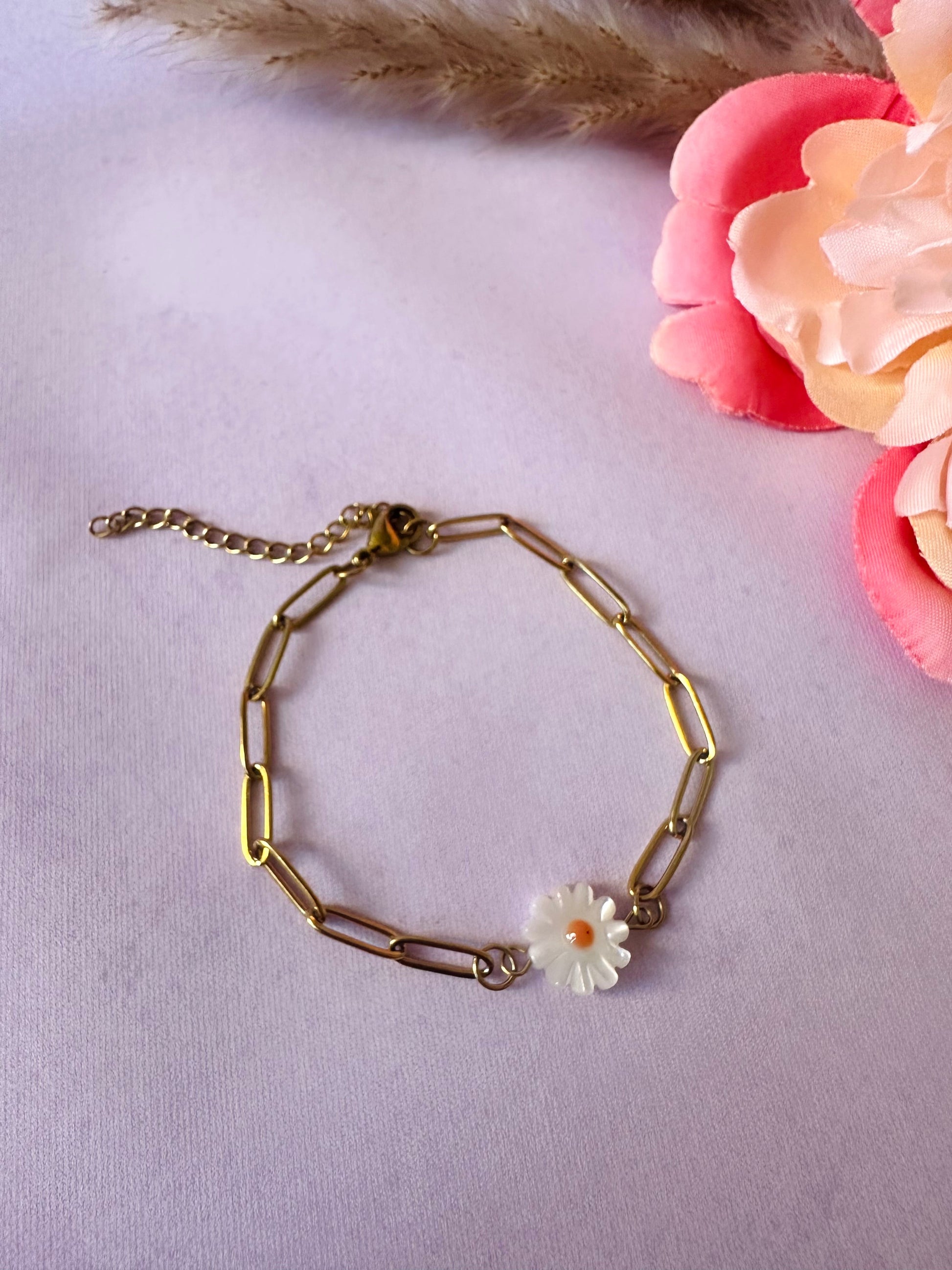 Bracelet marguerite NAYA - Camilmari Bijoux - 