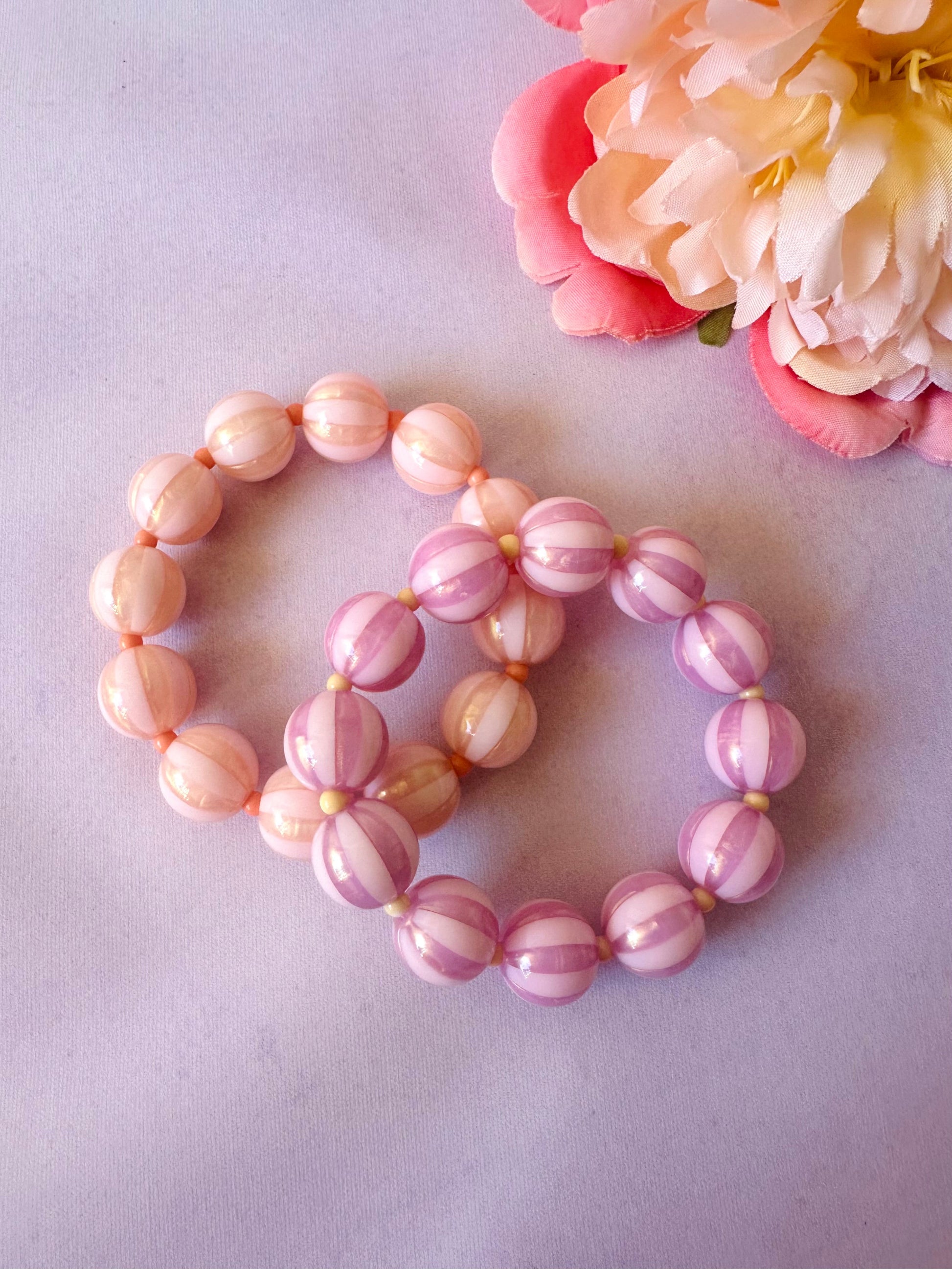 Bracelet perles fantaisie BERTILLE - Camilmari Bijoux - 16 cm