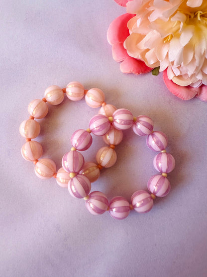 Bracelet perles fantaisie BERTILLE - Camilmari Bijoux - 16 cm