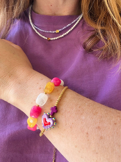Bracelet pour l’été ALBA - Camilmari Bijoux - 16 cm