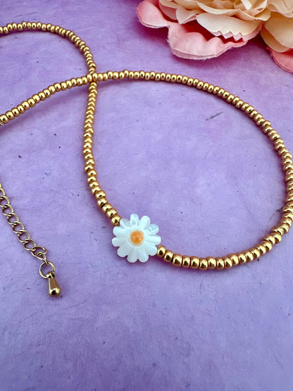 Collier choker DAISY - Camilmari Bijoux - 