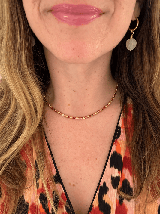 Collier fin femme LÉONTINE - Camilmari Bijoux -