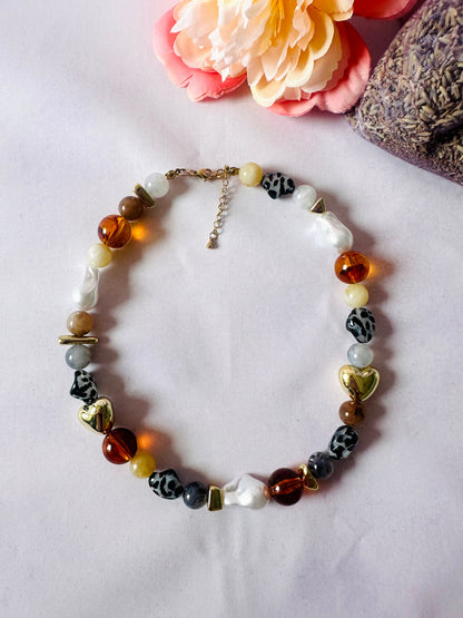 Collier léopard LISON - Camilmari Bijoux -
