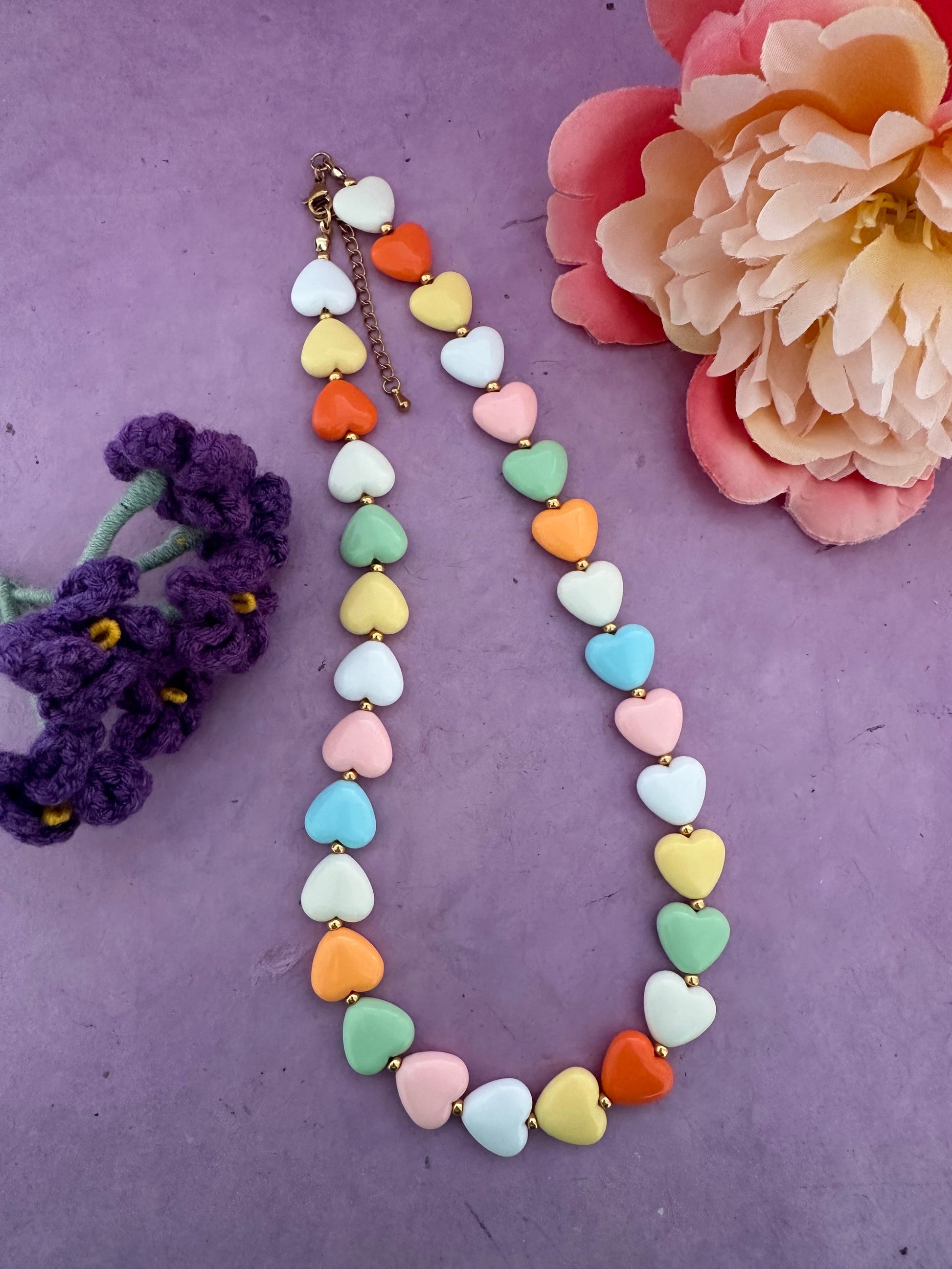 Collier multicolore fantaisie MINA - Camilmari Bijoux - 