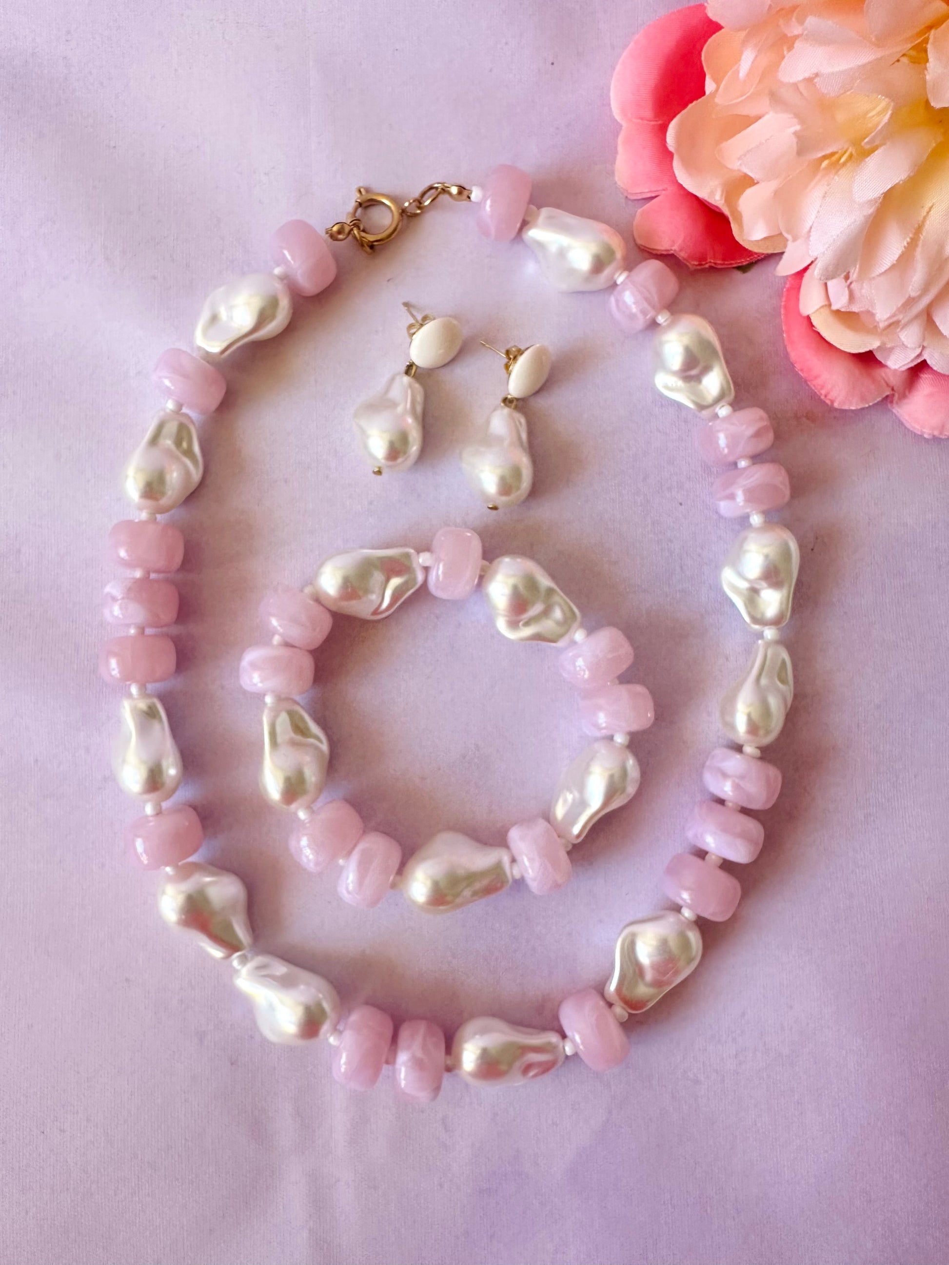 Collier nacré PERLITA - Camilmari Bijoux -