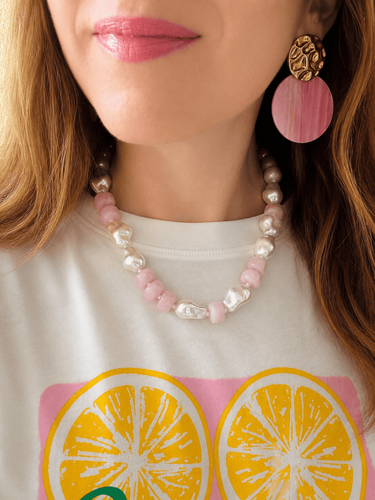 Collier nacré PERLITA - Camilmari Bijoux -