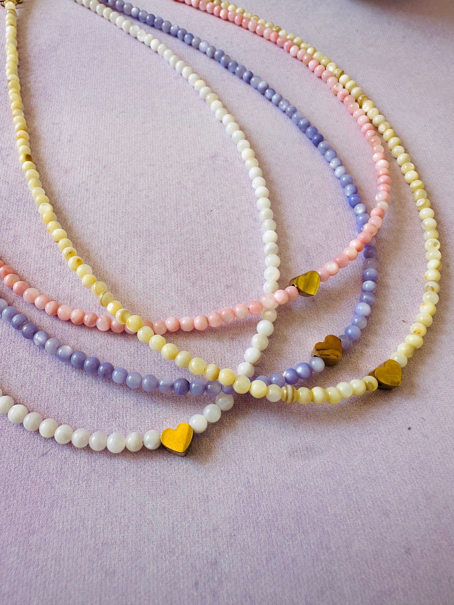 Collier nacre PHILIPPINES - Camilmari Bijoux - Blanc