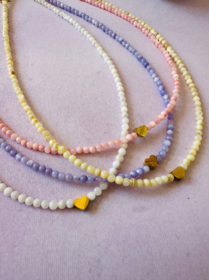 Collier nacre PHILIPPINES - Camilmari Bijoux - Blanc