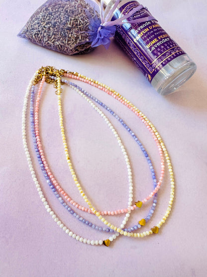 Collier nacre PHILIPPINES - Camilmari Bijoux - Blanc