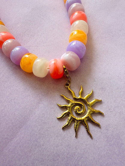 Pendentifs acier inoxydable LILI - Camilmari Bijoux - Cœur bombé : 2.5 x 4 cm